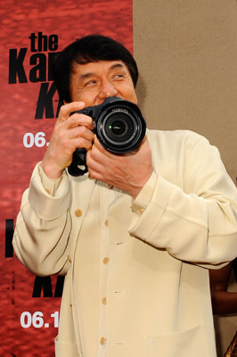 Jackie Chan at event of The Karate Kid (2010)
