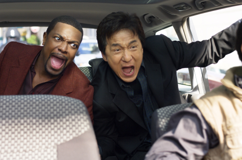 Still of Jackie Chan and Chris Tucker in Rush Hour 3 (2007)