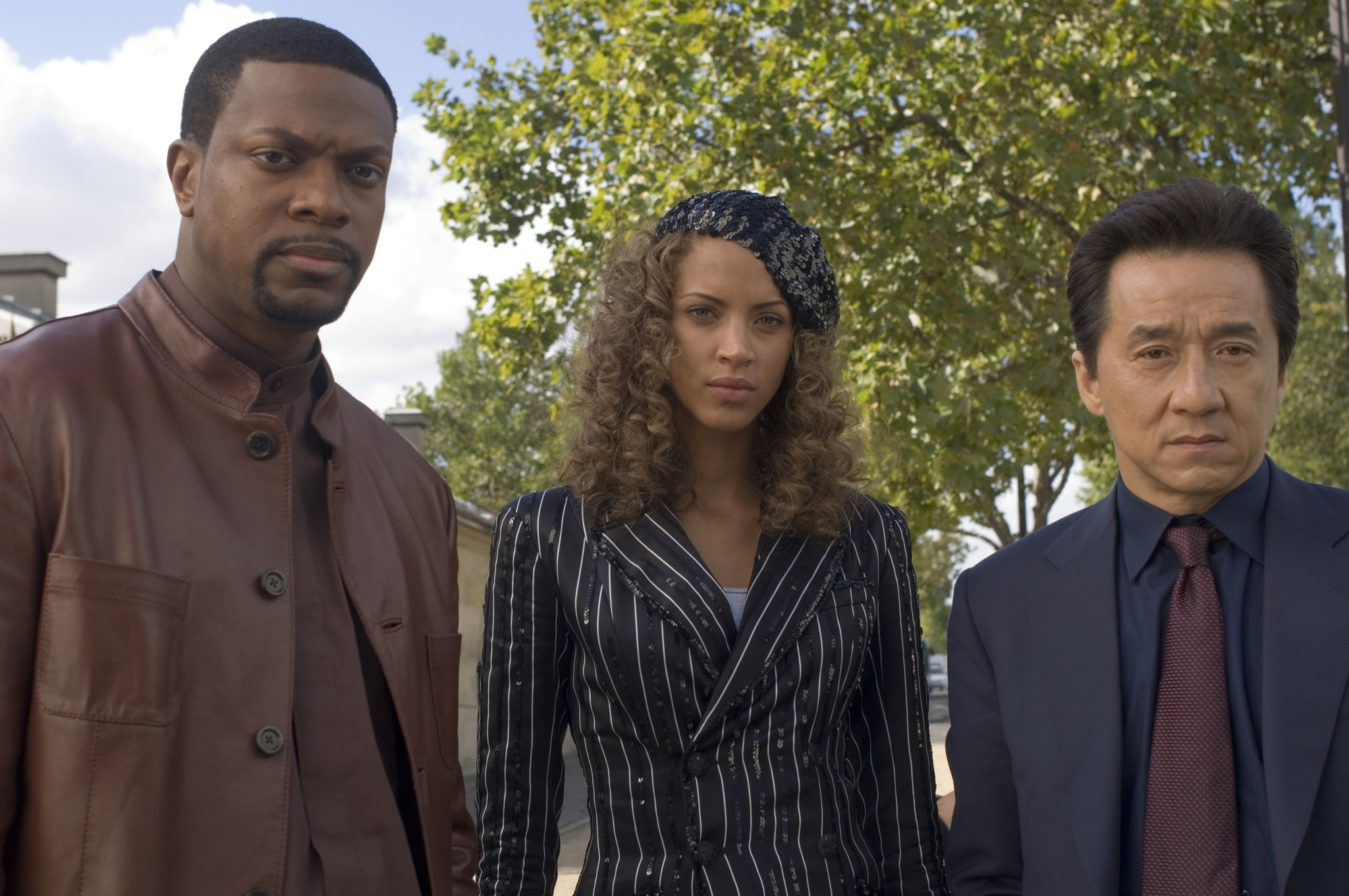 Still of Jackie Chan, Chris Tucker and Noémie Lenoir in Rush Hour 3 (2007)