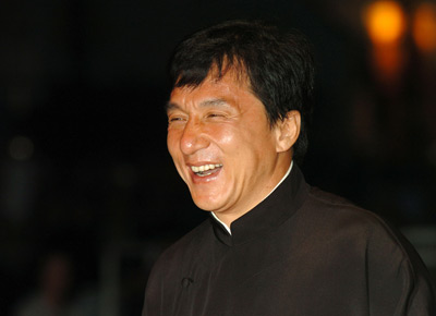Jackie Chan at event of Nuodemiu miestas (2005)