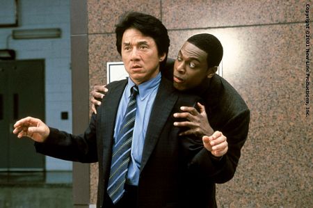 Still of Jackie Chan and Chris Tucker in Rush Hour 2 (2001)