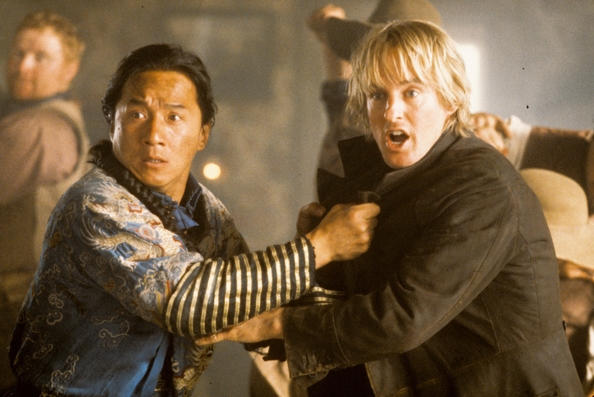 Still of Jackie Chan and Owen Wilson in Sanchajaus kaubojus (2000)