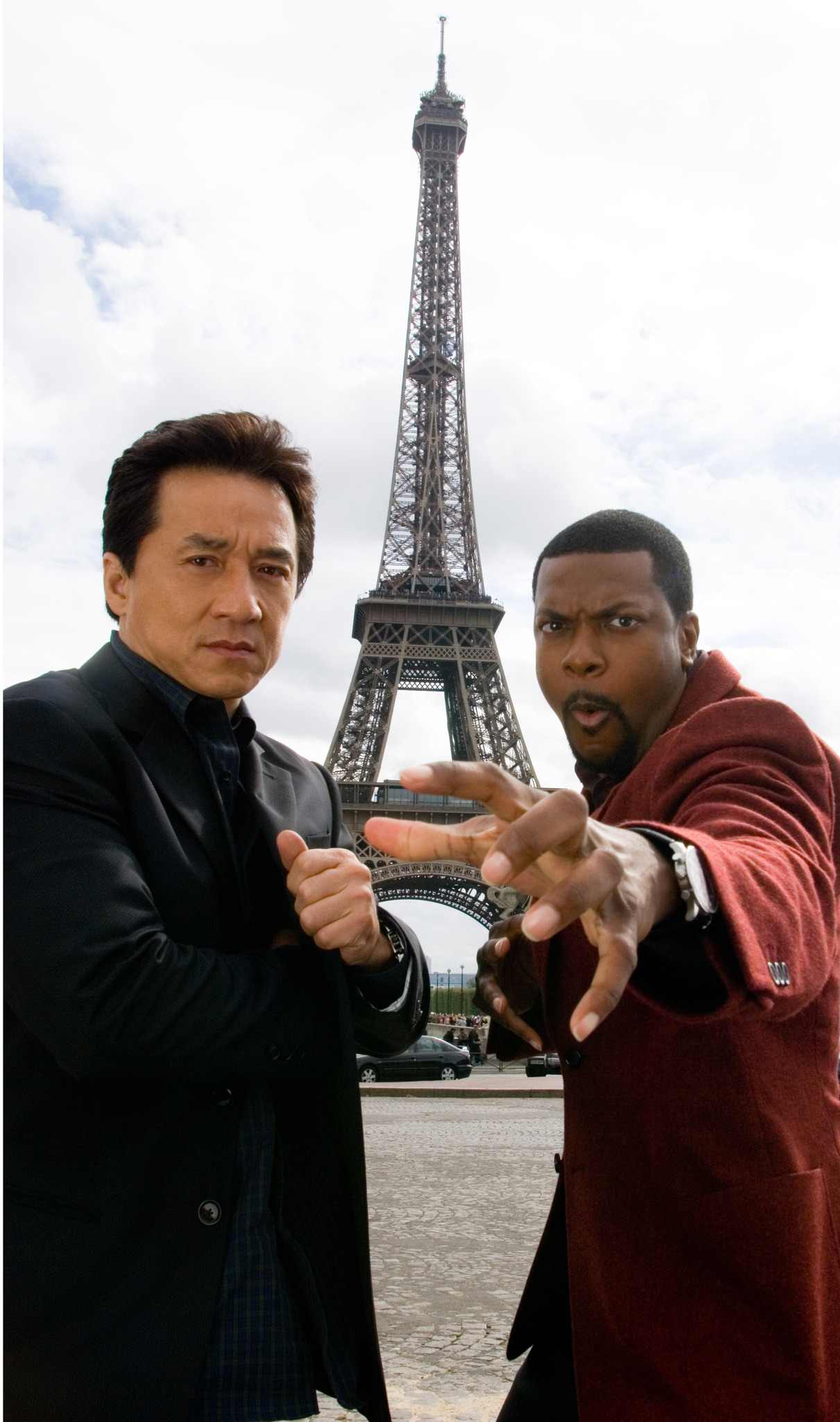 Still of Jackie Chan and Chris Tucker in Rush Hour 3 (2007)