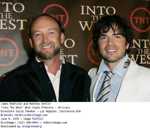Matthew Settle and James Redfield at event of Into the West (2005)