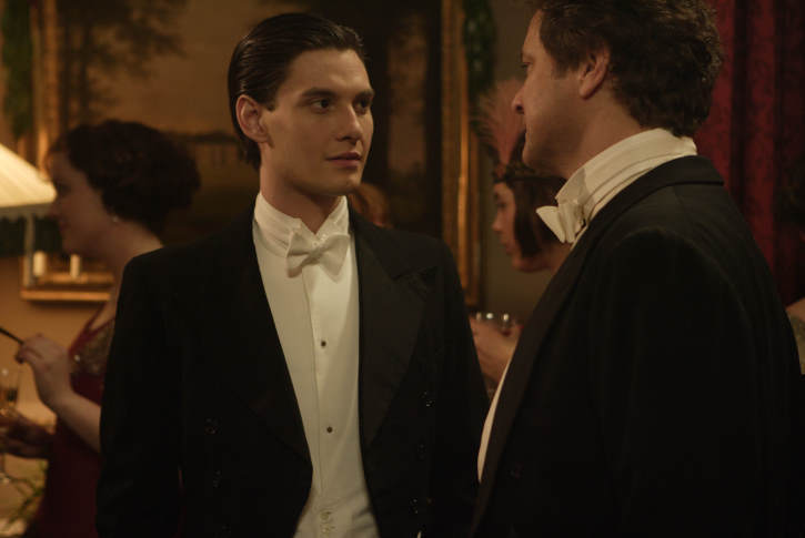 Still of Colin Firth and Ben Barnes in Easy Virtue (2008)