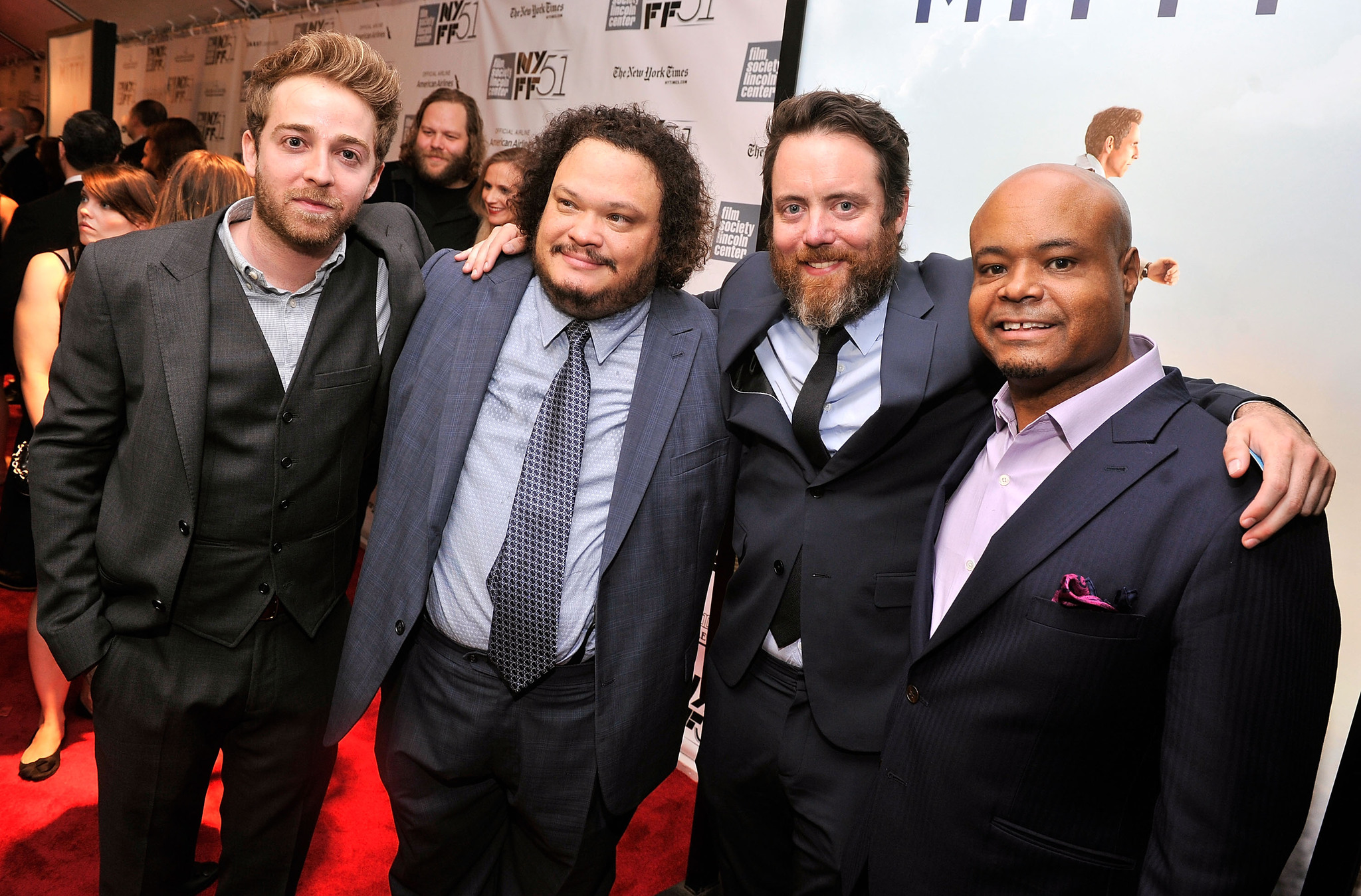 Terence Bernie Hines, Adrian Martinez and Alex Anfanger at event of Volterio Micio slaptas gyvenimas (2013)