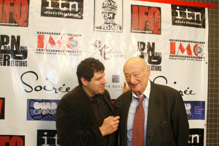 Ed Koch (former Mayor of New York City) and Rich Rossi