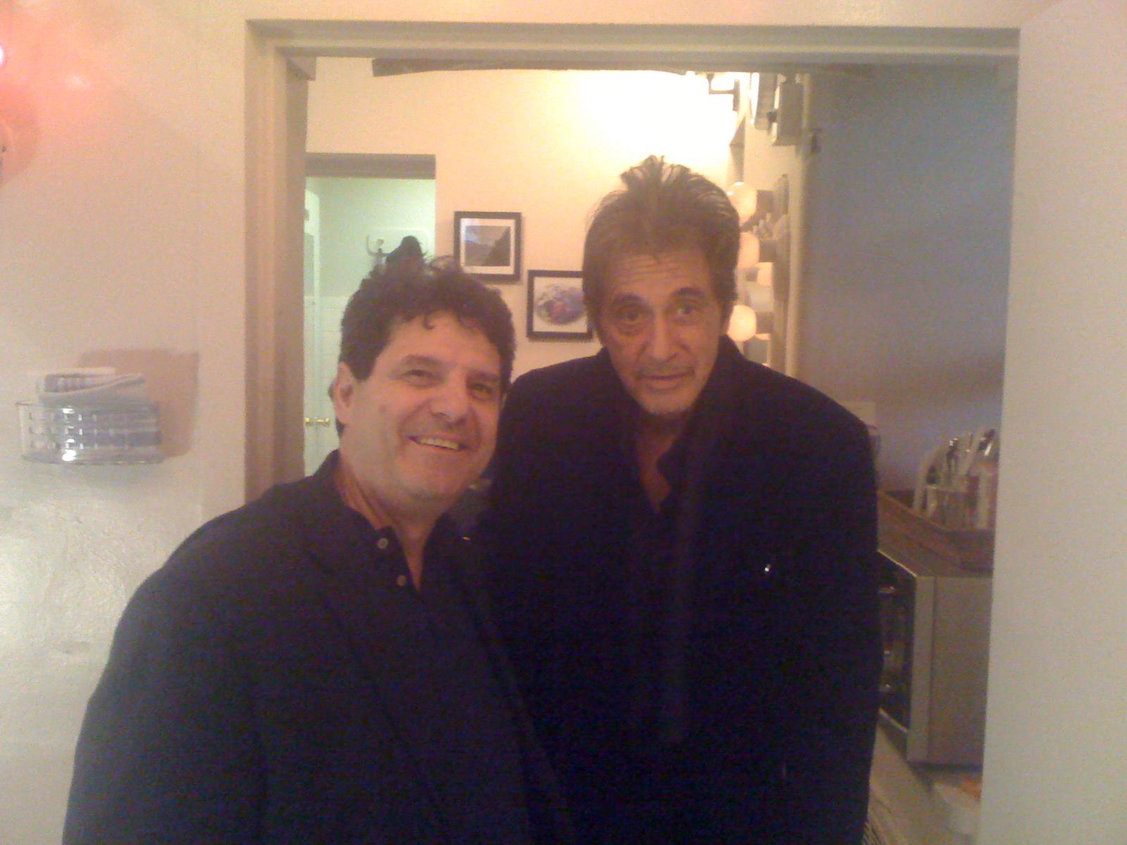 Academy Award winner Al Pacino (The Godfather trilogy, Scarface, Scent of a Woman) and Rich Rossi