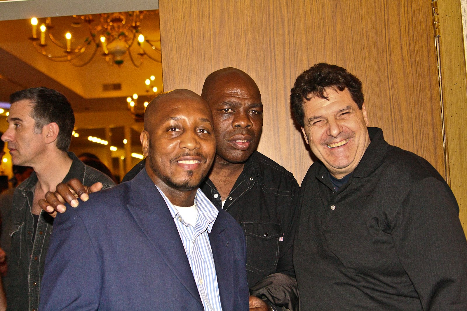 Professional Boxer Junior Jones (former world champion at bantamweight and super bantamweight), professional boxer Iran Barkley (formerly held world titles at middle weight and light heavyweight) and Rich Rossi