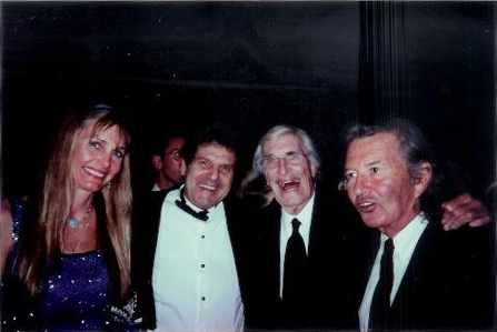 Academy Award winner Martin Landau (Ed Wood, Crimes and Misdemeanors, North by Northwest) and Rich Rossi (at the 2012 Academy Awards)