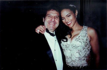 Paula Patton (Mission: Impossible - Ghost Protocol, Deja Vu, Precious) and Rich Rossi (at the 2012 Academy Awards)