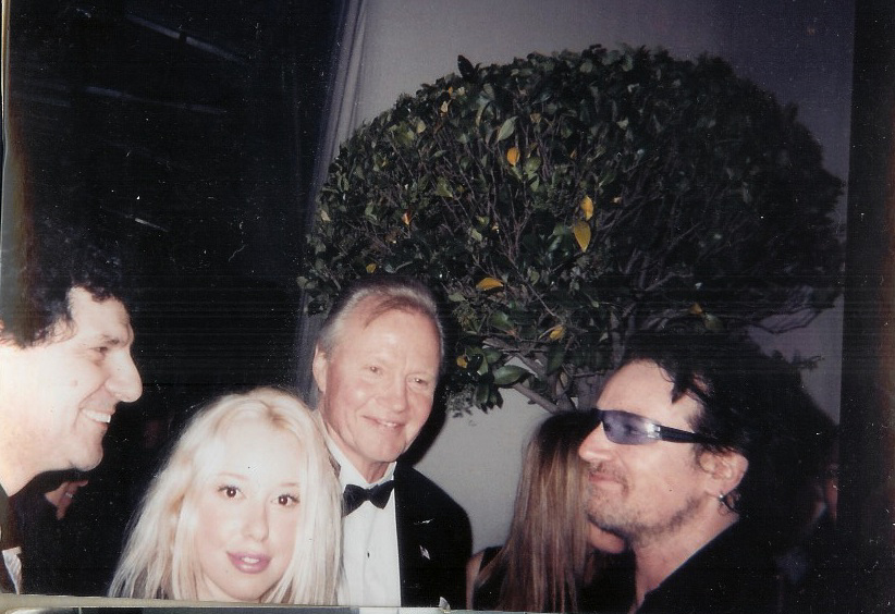 Academy Award winner Jon Voight (Mission Impossible, Heat, Deliverance), musician Bono (U2) and Rich Rossi