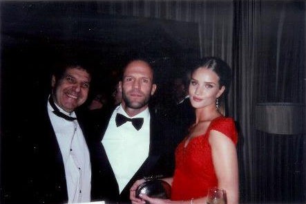 Jason Statham (The Transporter, Snatch, Lock, Stock and Two Smoking Barrels) and Rich Rossi (at the 2012 Academy Awards)