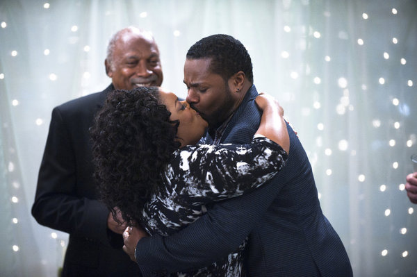 Still of Malcolm-Jamal Warner and Yvette Nicole Brown in Community (2009)