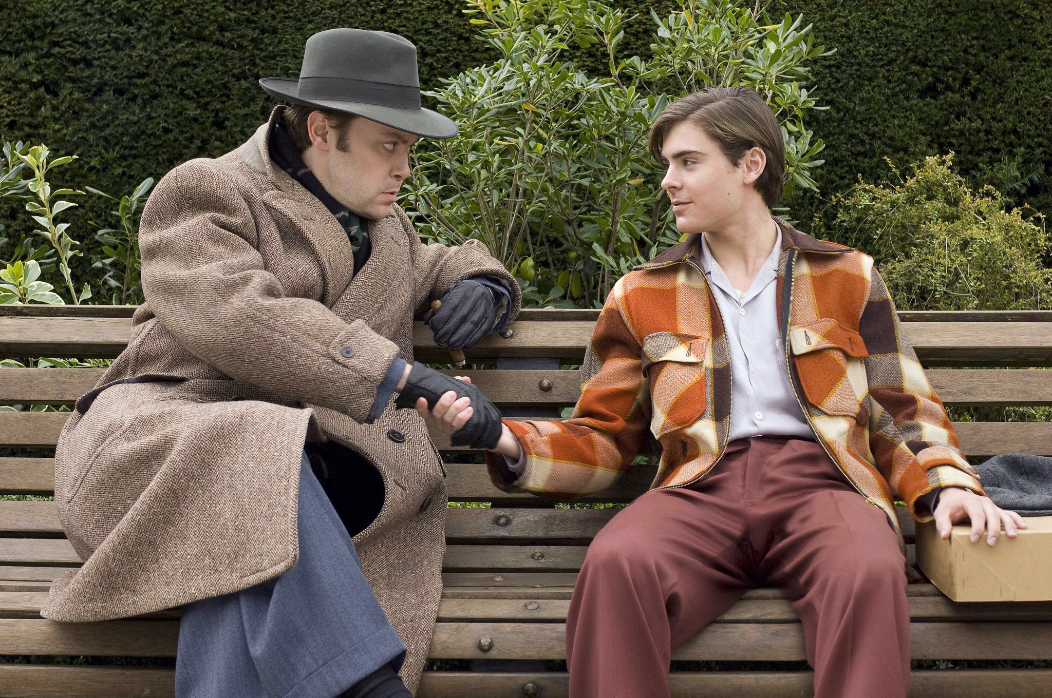 Still of Zac Efron and Christian McKay in Me and Orson Welles (2008)
