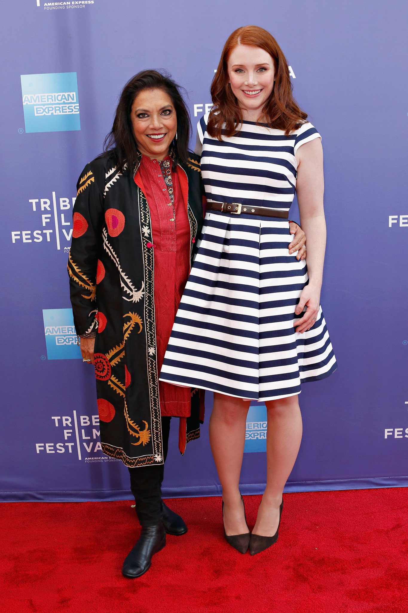 Bryce Dallas Howard and Mira Nair