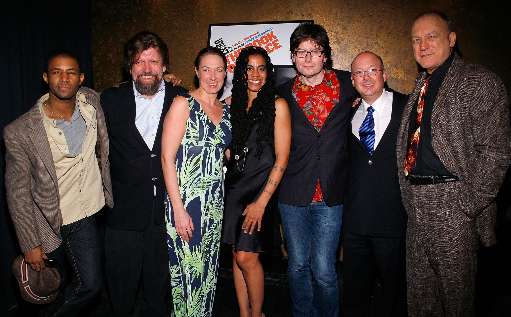 John Doman, Elizabeth Marvel, Oskar Eustis and Amari Cheatom