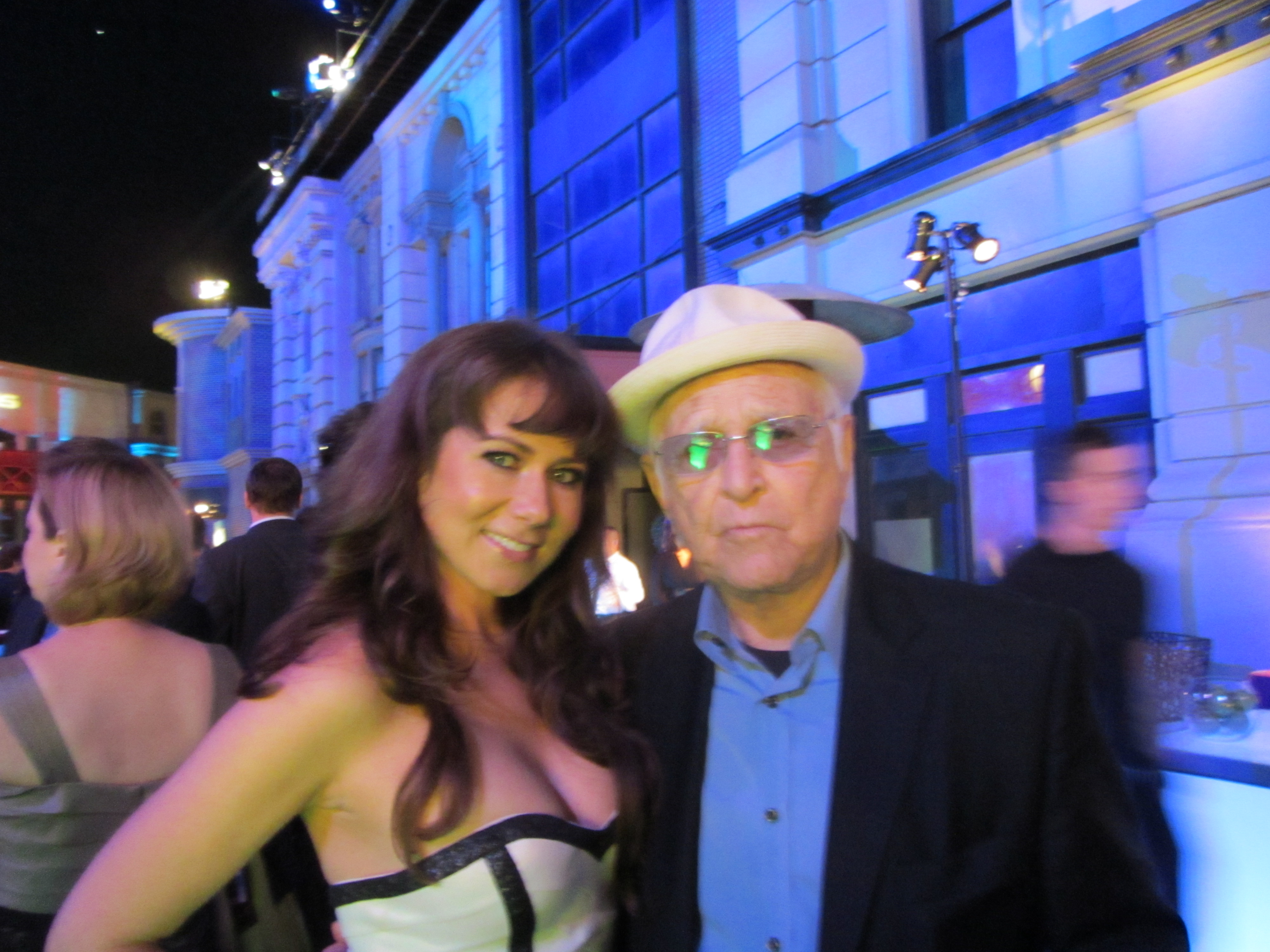 Norman Lear and Jane May Graves