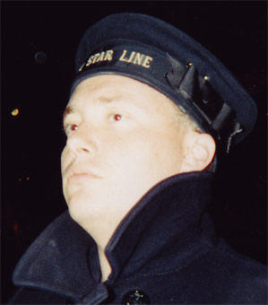 Alex Humphrey final weeks of filming Titanic 1997.