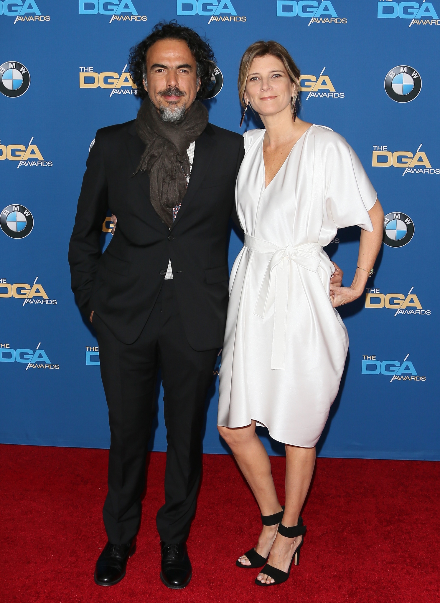 Alejandro González Iñárritu and María Eladia Hagerman