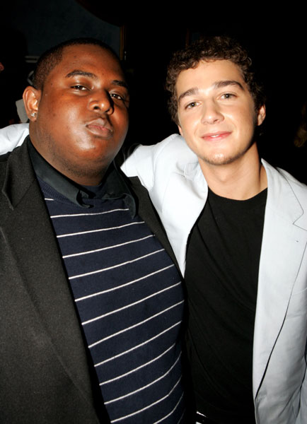 Lorenzo Eduardo (left) and Shia LaBeouf @ Movieline's Hollywood Life 7th Annual Young Hollywood Awards - Cocktail Party