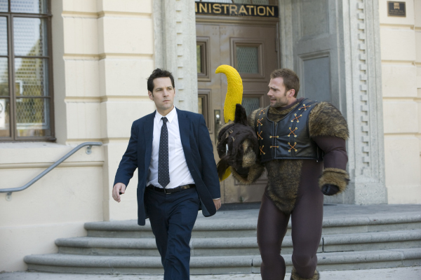 Still of Seann William Scott and Paul Rudd in Vyriskas auklejimas (2008)