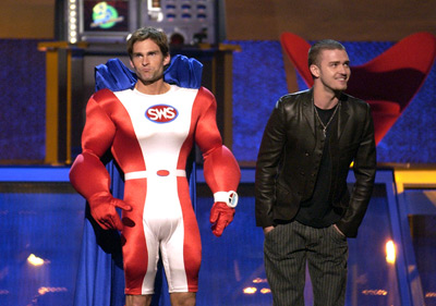 Seann William Scott and Justin Timberlake