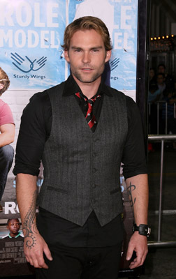 Seann William Scott at event of Vyriskas auklejimas (2008)