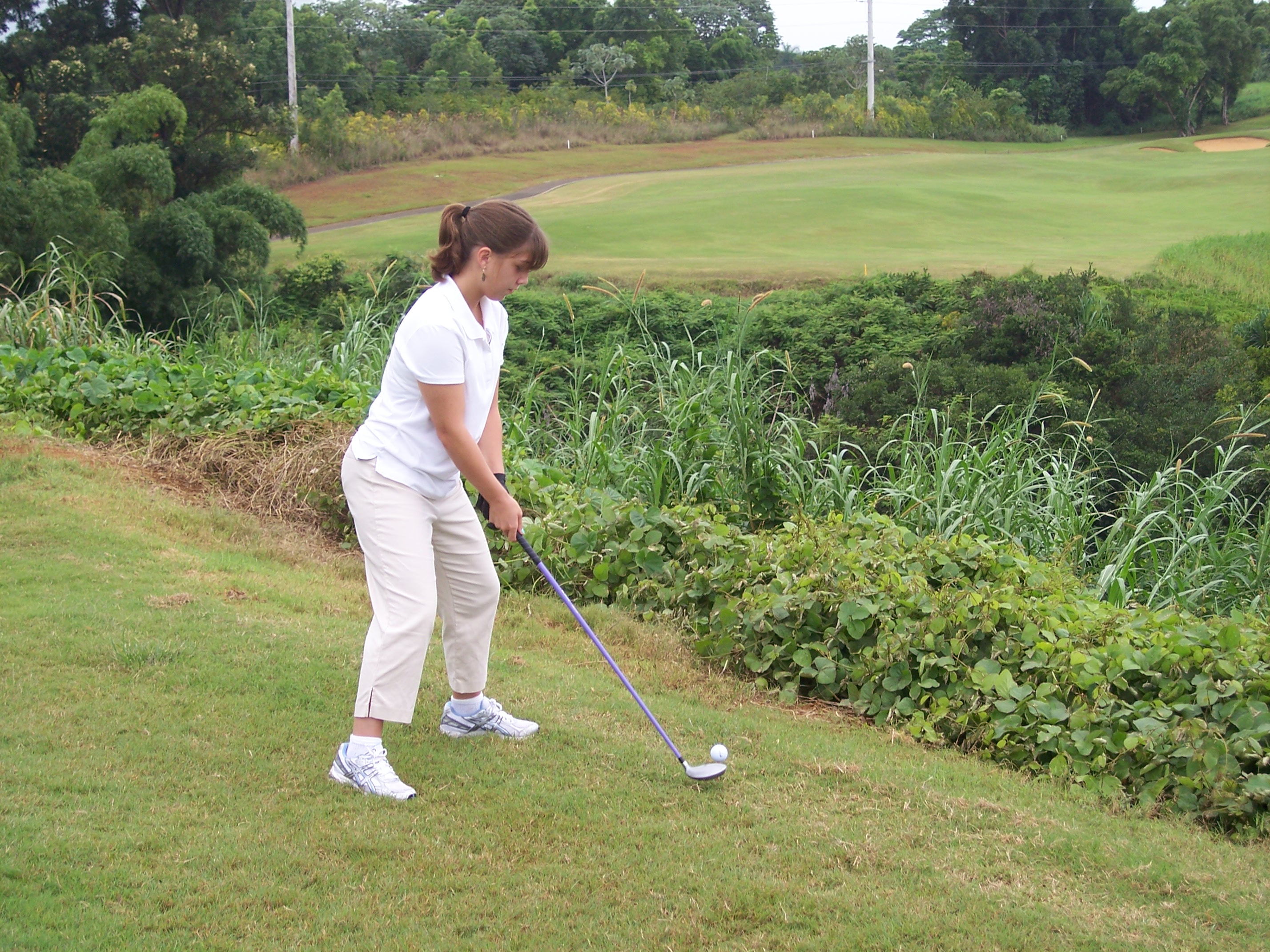 Golfing on Kaui