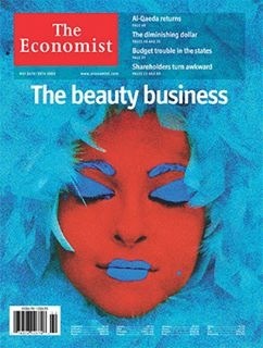 Economist Cover The Beauty Bisiness edition 2004