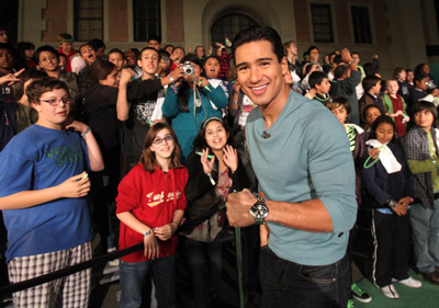 Mario Lopez at event of Ben 10: Alien Swarm (2009)