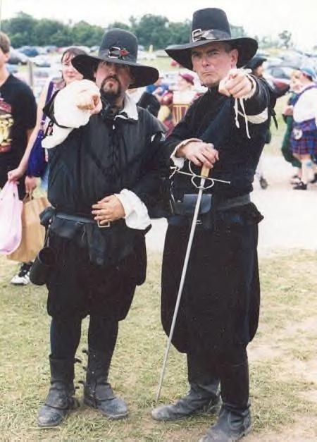 Director/Actor Eric Forsberg(left) with fellow performer Maurice McNicolas(right) on the set of Bristol.