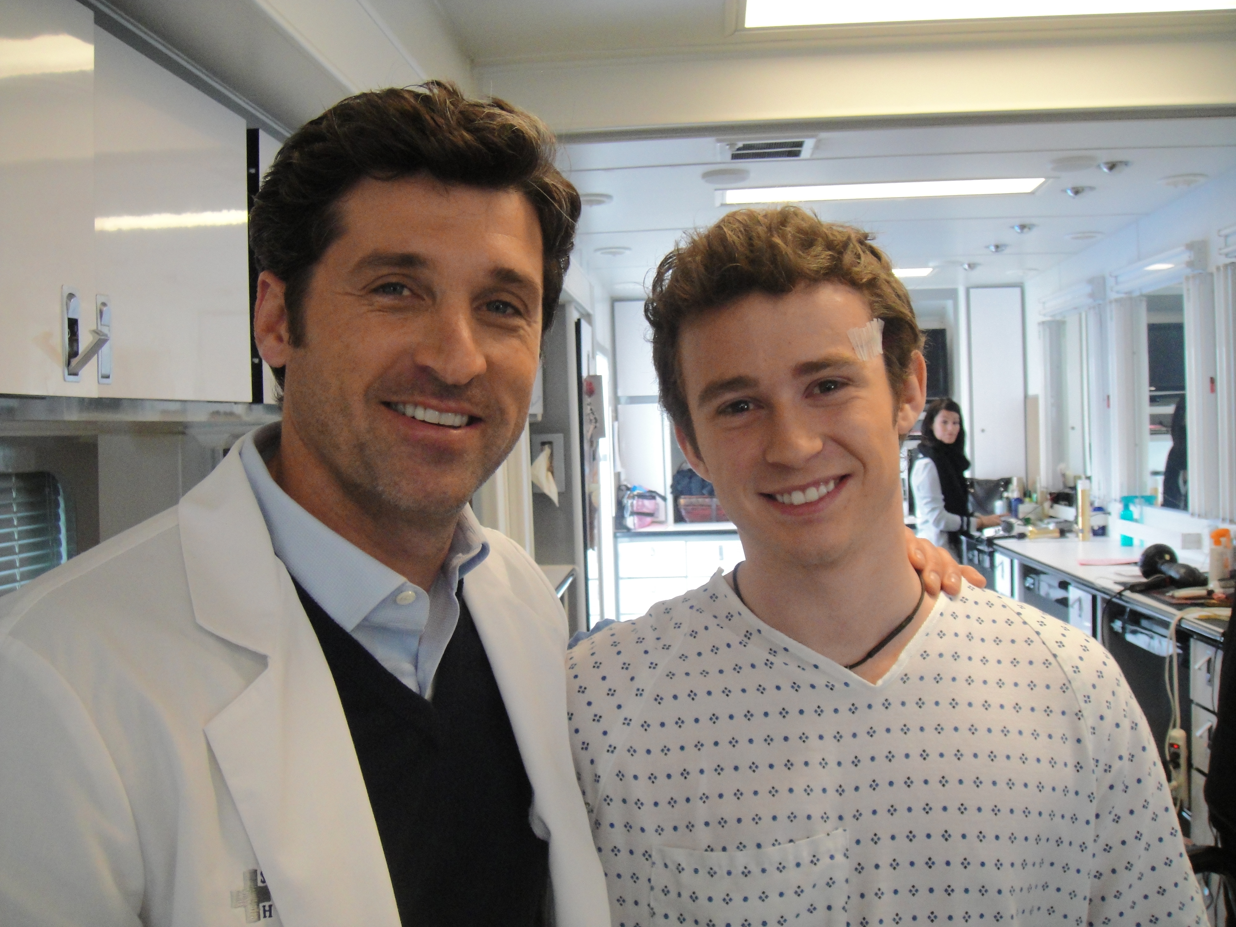 Patrick Dempsey, Nicholas Purcell March 2010