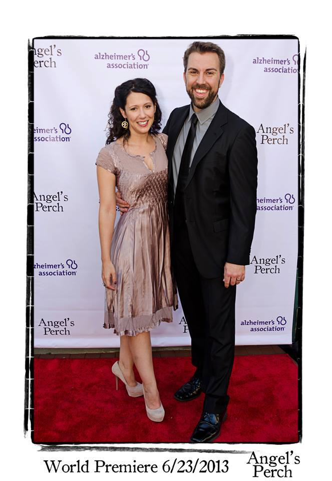 Kimberly Dilts & J.T. Arbogast at the WV Premiere of Angel's Perch