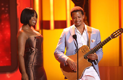 Terrence Howard and Jennifer Hudson