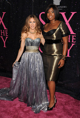 Sarah Jessica Parker and Jennifer Hudson at event of Seksas ir miestas (2008)