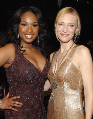 Cate Blanchett and Jennifer Hudson at event of 13th Annual Screen Actors Guild Awards (2007)