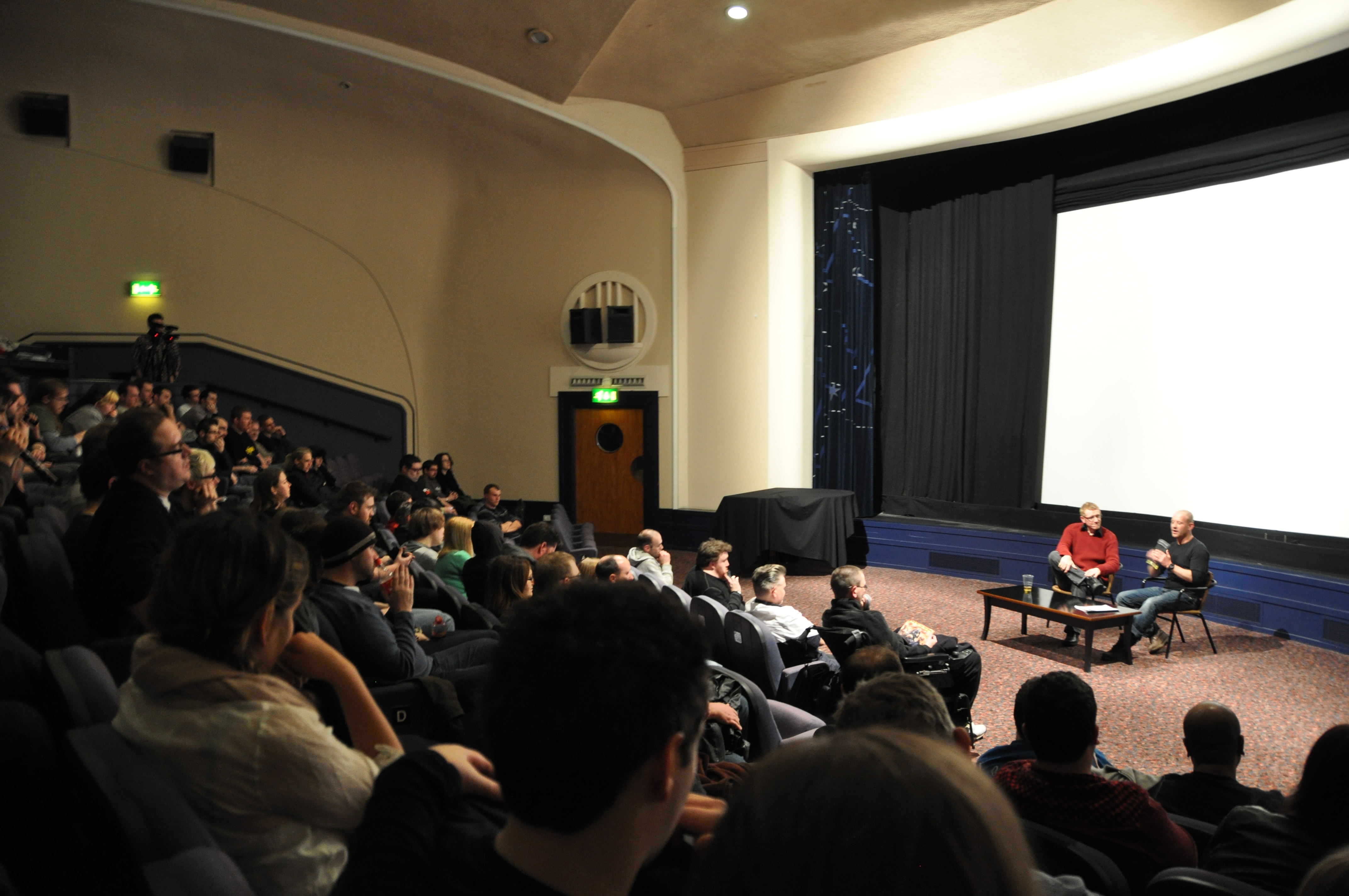 Peter A Dowling, Toby Moore at Glasgow Frightfest.