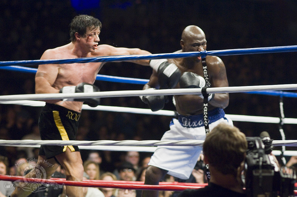 Still of Sylvester Stallone and Antonio Tarver in Rocky Balboa (2006)