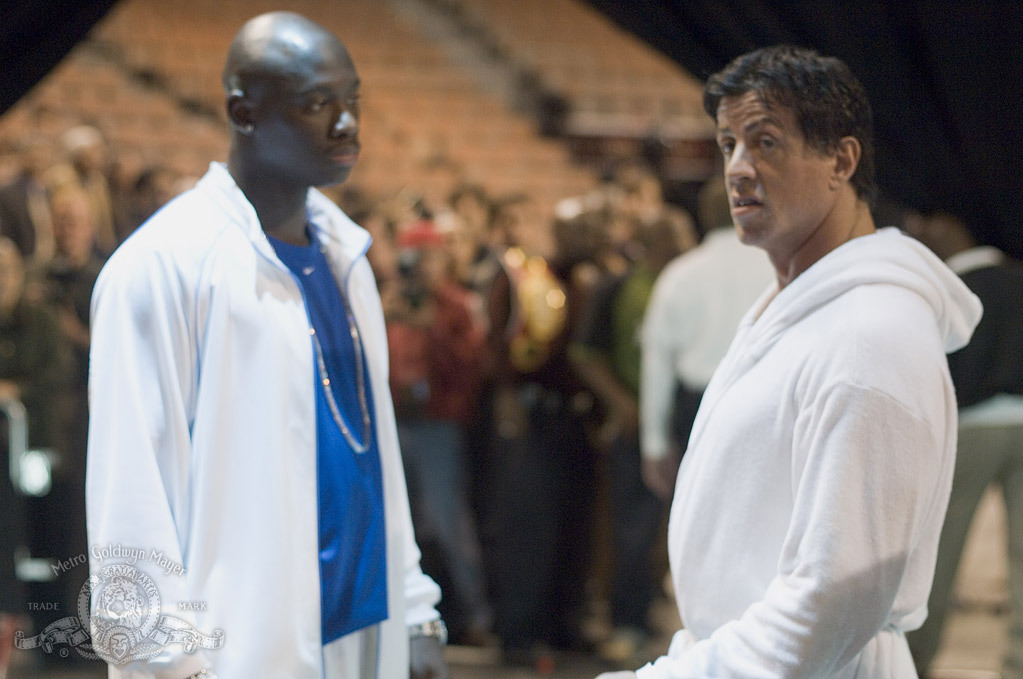 Still of Sylvester Stallone and Antonio Tarver in Rocky Balboa (2006)