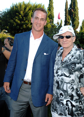 Hugh M. Hefner and Peyton Manning at event of ESPY Awards (2005)
