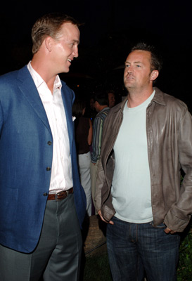 Matthew Perry and Peyton Manning at event of ESPY Awards (2005)