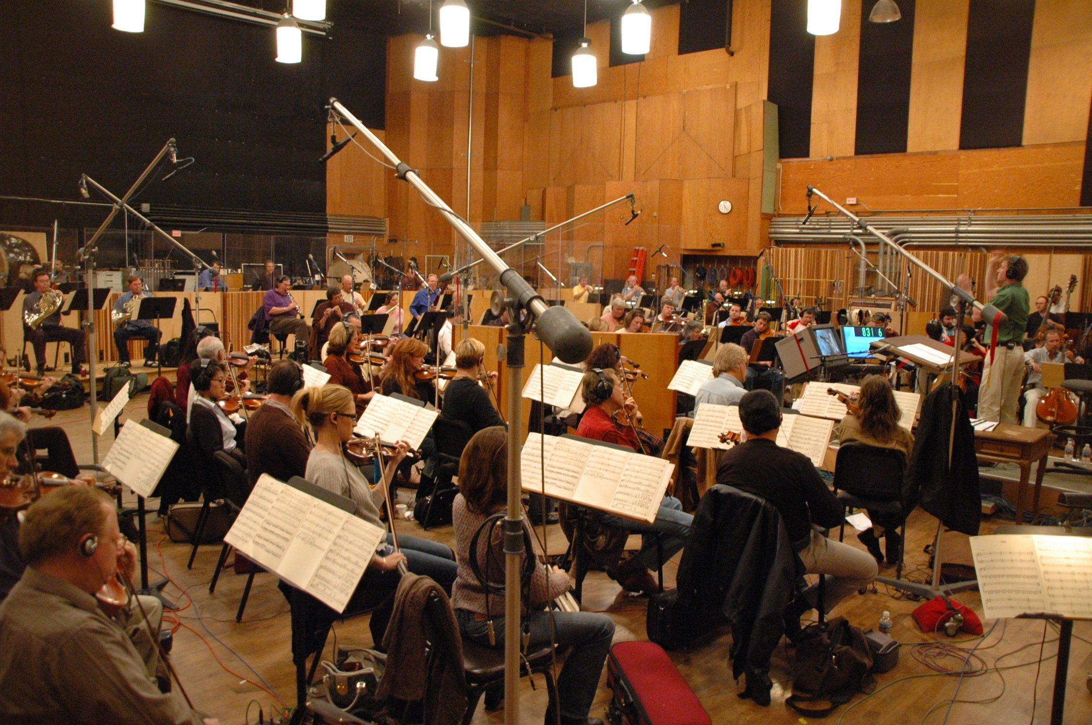 Lanier conducts Lucifer Scoring Session at Fox