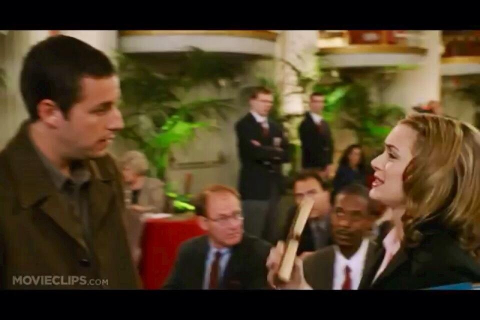 Businessman/Executive in Mr. Deeds. It was a fun project.