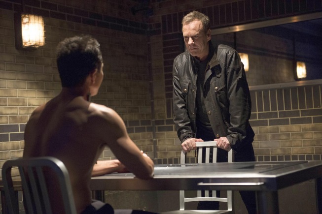 Still of Kiefer Sutherland and Benjamin Bratt in 24: Live Another Day (2014)