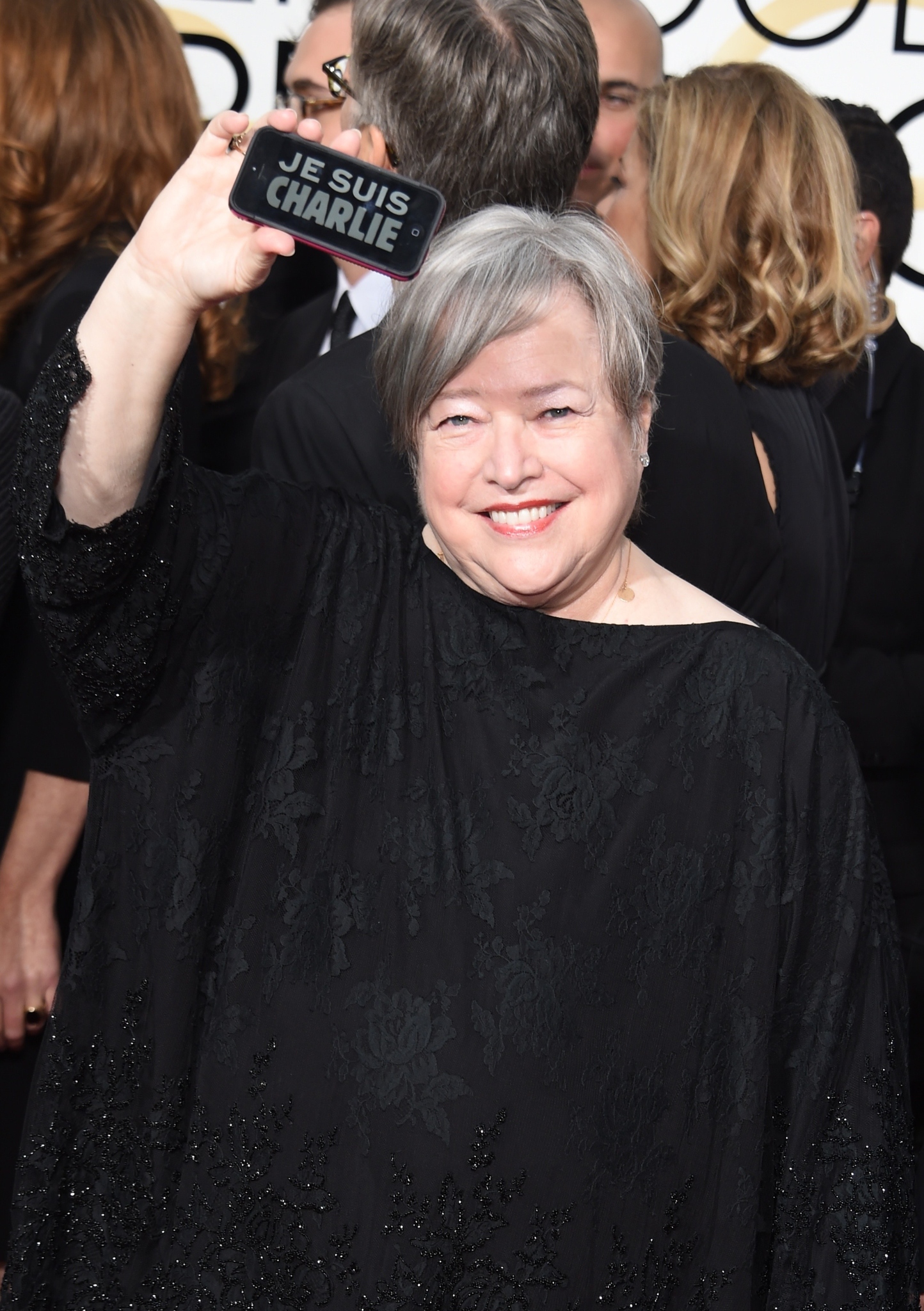 Kathy Bates at event of The 72nd Annual Golden Globe Awards (2015)