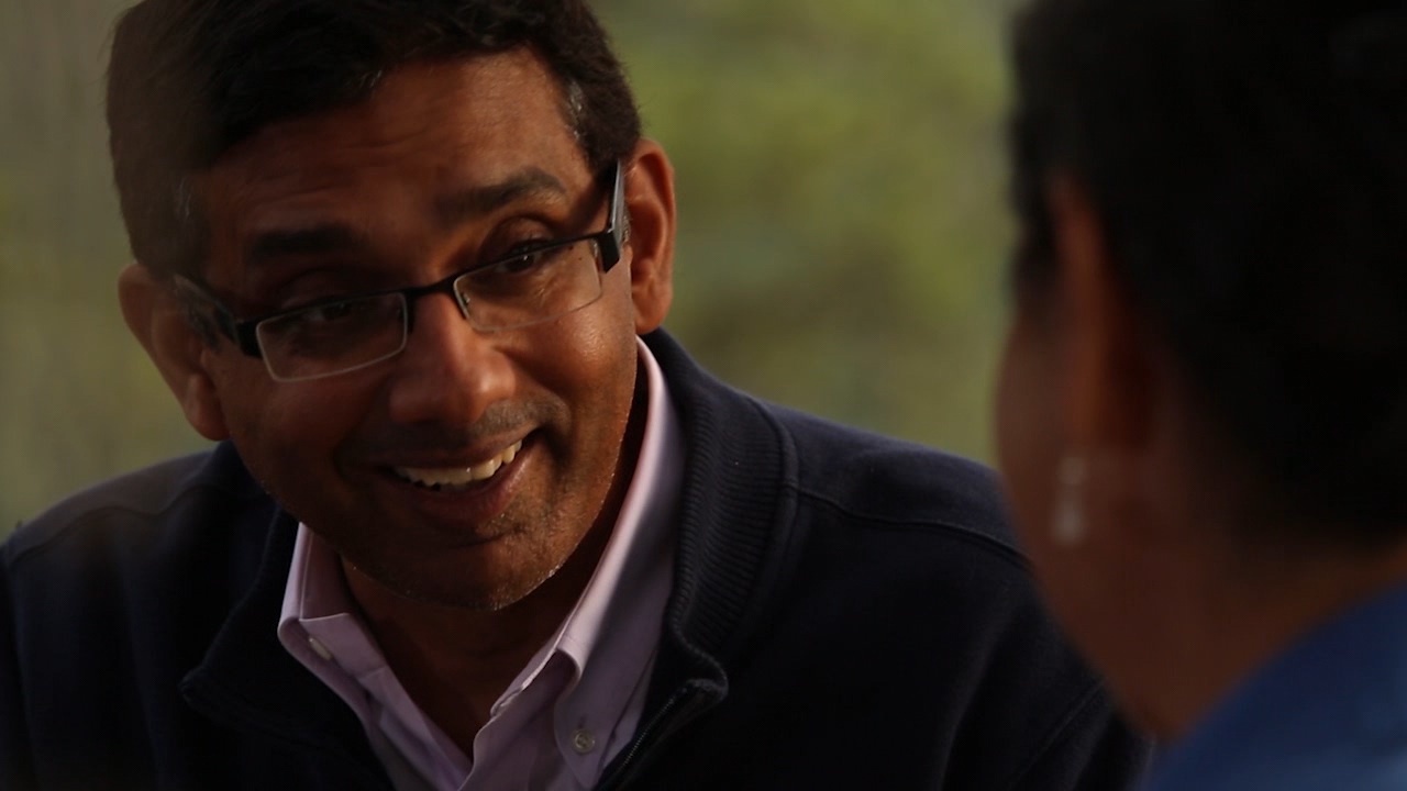 Still of Dinesh D'Souza in America: Imagine the World Without Her (2014)
