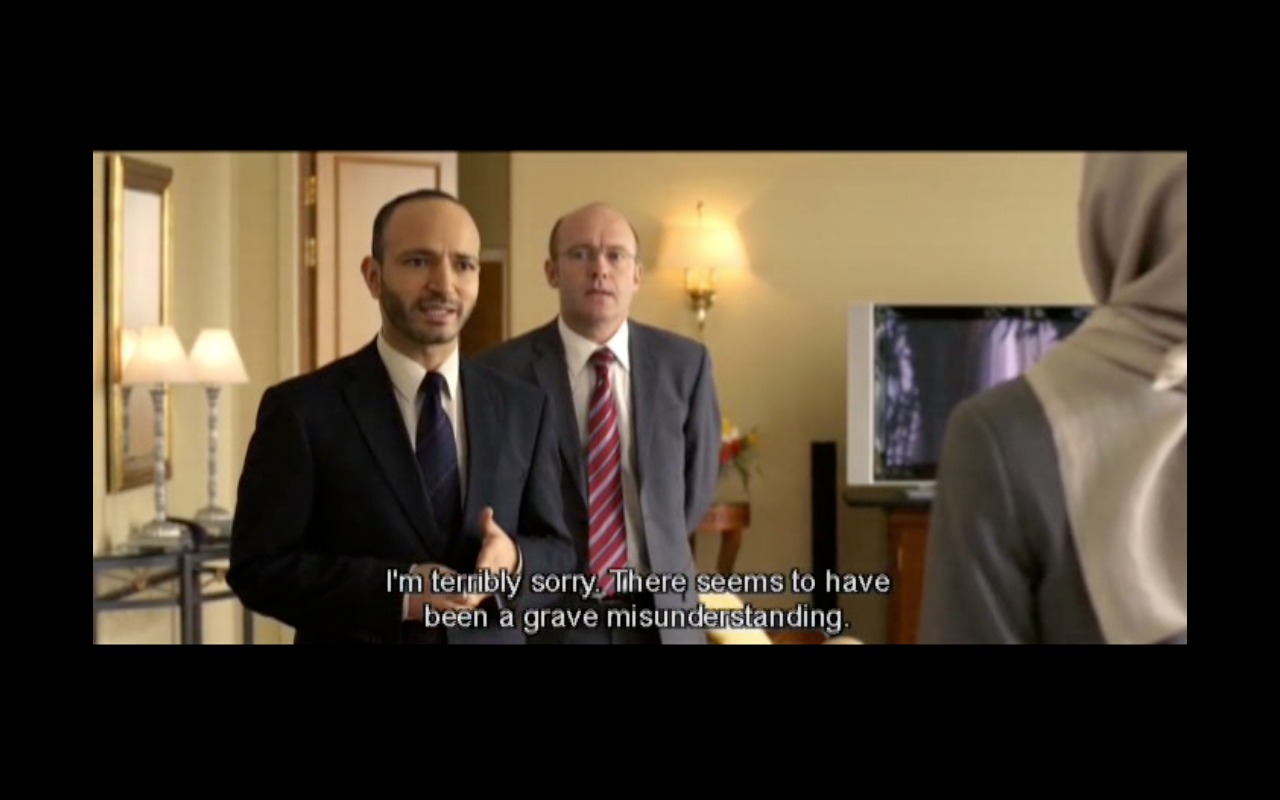 Waleed Elgadi in screen Shot from 'Borgen'