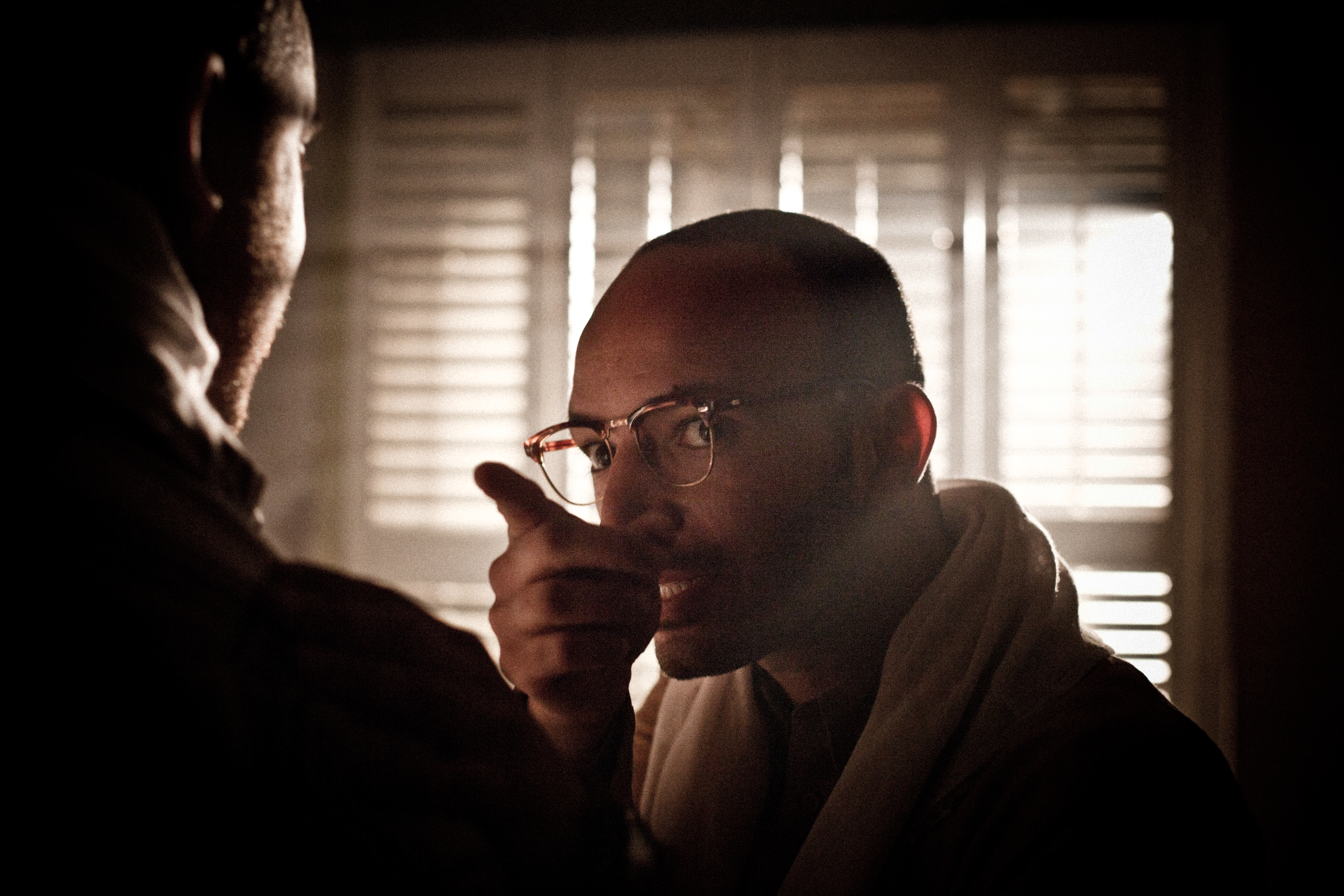 As Waleed Elgadi as Ben Hidi in Secret Cinema's 'The Battle of Algiers'