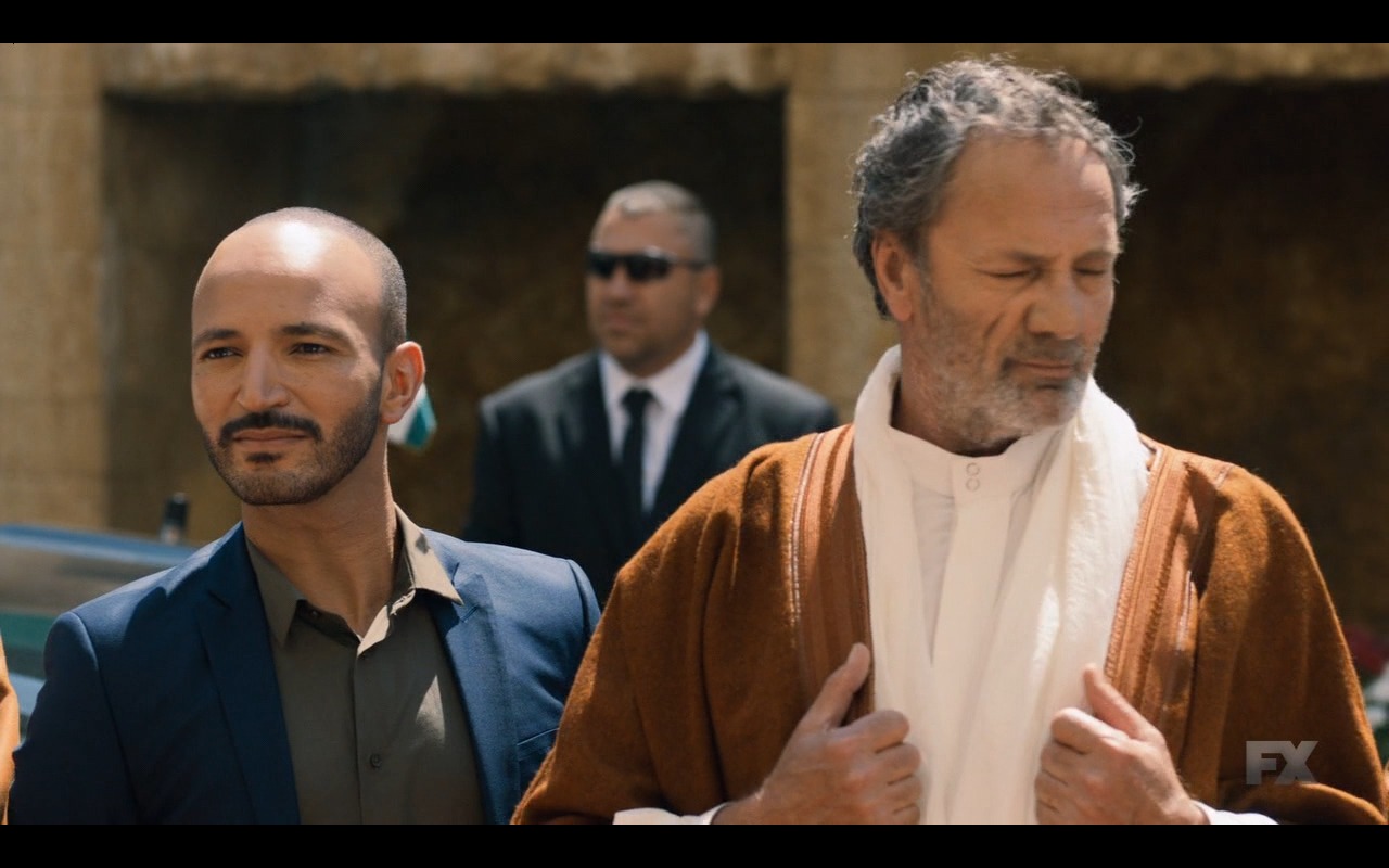 Still of Waleed Elgadi and Mohammed Bakri in Tyrant and What The World Needs Now